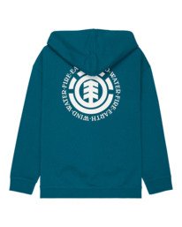 1 Seal BP - Sweat à capuche zippé pour Garçon 8-16 Bleu ELBSF00184 Element