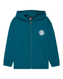 0 Seal BP - Sweat à capuche zippé pour Garçon 8-16 Bleu ELBSF00184 Element
