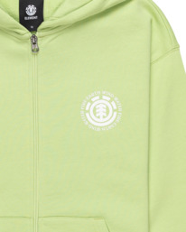 2 Seal BP - Full Zip Hoodie for Boys 8 - 16 Green ELBSF00184 Element