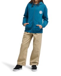 3 Seal BP - Sweat à capuche zippé pour Garçon 8-16 Bleu ELBSF00184 Element