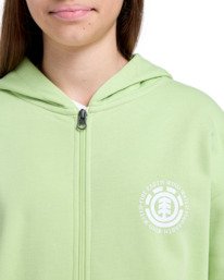 5 Seal BP - Full Zip Hoodie for Boys 8 - 16 Green ELBSF00184 Element