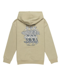 1 Timber Skeleton Gang - Pullover Hoodie for Boys 8 - 16 Green ELBSF00191 Element