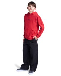7 Lowcase Bp Po Y - Kapuzenpulli für Jungen 8-16 Rot ELBSF00197 Element