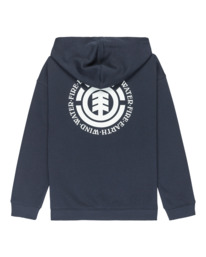 1 Seal Bp Y - Felpa con cappuccio e zip da Ragazzo 8-16 Blue ELBSF00199 Element