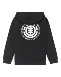 1 Seal Bp Y - Pull zippé à capuche pour Garçon 8-16 ans Bleu ELBSF00199 Element