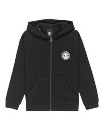 0 Seal Bp Y - Pull zippé à capuche pour Garçon 8-16 ans Bleu ELBSF00199 Element