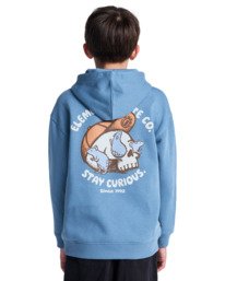 7 Curious Po Y - Hoodie for Boys 8-16 Blue ELBSF00201 Element