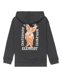 1 Bite Me Po Y - Sweat à capuche pour Garçon 8-16 ans Noir ELBSF00202 Element