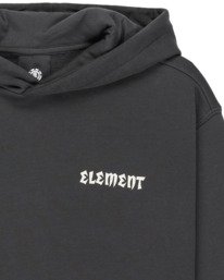 2 Bite Me Po Y - Sweatshirt com capuz para rapazes 8-16 Preto ELBSF00202 Element