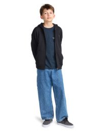 8 Aligator Y - Pull zippé à capuche pour Garçon 8-16 ans Bleu ELBSF00203 Element