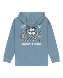 1 Timber Hobos Po Y - Hoodie for Boys 8-16 Blue ELBSF00204 Element