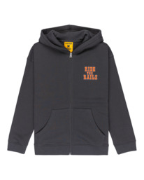 0 Timber Guard Dogs Y - Pull zippé à capuche pour Garçon 8-16 ans Noir ELBSF00208 Element