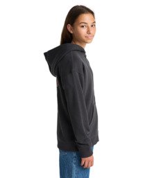 4 Timber Guard Dogs Y - Sweatshirt com capuz e fecho para rapazes 8-16 Preto ELBSF00208 Element