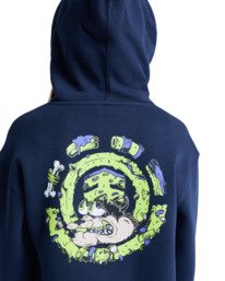 6 Bad Doggie Po Y - Kapuzenpulli für Jungen 8-16 Blau ELBSF00209 Element