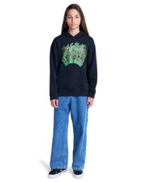 6 Hot Sauce Po Y - Felpa con cappuccio da Ragazzo 8-16 Blue ELBSF00210 Element