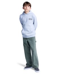7 Grip It Po Y - Hoodie for Boys 8-16 Gray ELBSF00211 Element