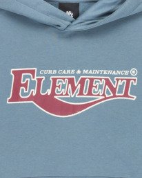 2 Curb Care Po Y - Felpa con cappuccio da Ragazzo 8-16 Blue ELBSF00213 Element