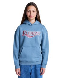 3 Curb Care Po Y - Felpa con cappuccio da Ragazzo 8-16 Blue ELBSF00213 Element