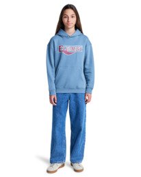6 Curb Care Po Y - Felpa con cappuccio da Ragazzo 8-16 Blue ELBSF00213 Element