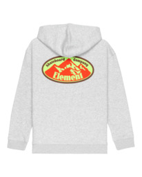 1 Epic Po Y - Felpa con cappuccio da Ragazzo 8-16 Gray ELBSF00214 Element
