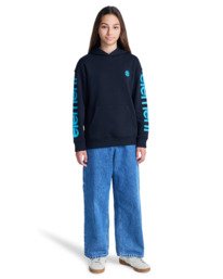 7 4 Elements Po Y - Hoodie voor Jongens 8-16 Blue ELBSF00215 Element