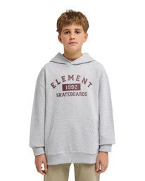 2 Home Team - Felpa con cappuccio da Ragazzo 8-16 Gray ELBSF00218 Element