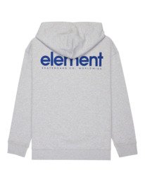 1 Lowcase - Felpa con cappuccio da Ragazzo 8-16 Gray ELBSF00219 Element