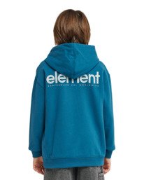6 Lowcase - Sudadera con capucha para chicos 8-16 Azul ELBSF00219 Element