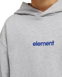 4 Lowcase - Felpa con cappuccio da Ragazzo 8-16 Gray ELBSF00219 Element