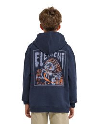 6 Topo - Felpa con cappuccio da Ragazzo 8-16 Blue ELBSF00223 Element
