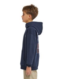3 Topo - Felpa con cappuccio da Ragazzo 8-16 Blue ELBSF00223 Element