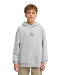 2 Horn - Sweat &agrave; capuche pour Gar&ccedil;on 8-16 ans Gris ELBSF00224 Element