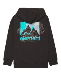 1 New Heights - Felpa con cappuccio da Ragazzo 8-16 Black ELBSF00226 Element