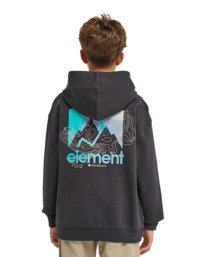 6 New Heights - Felpa con cappuccio da Ragazzo 8-16 Black ELBSF00226 Element