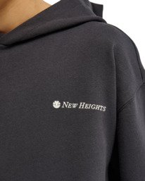 4 New Heights - Felpa con cappuccio da Ragazzo 8-16 Black ELBSF00226 Element