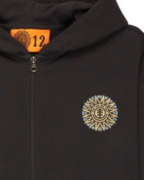 2 Timber Take A Hike - Kapuzenpulli mit Rei&szlig;verschluss f&uuml;r Jungen 8-16 Schwarz ELBSF00229 Element