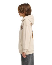 3 Timber Hermit - Felpa con cappuccio da Ragazzo 8-16 Beige ELBSF00230 Element