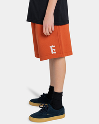 3 Cornell 3.0 - Bermuda Felpati da Ragazzo 8-16 Orange ELBWS00101 Element