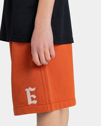4 Cornell 3.0 - Bermuda Felpati da Ragazzo 8-16 Orange ELBWS00101 Element