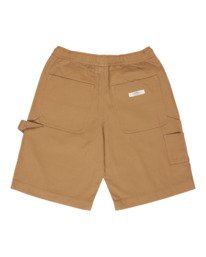 1 Carpenter Twill - Carpenter Shorts for Boys 8-16 Green ELBWS00115 Element