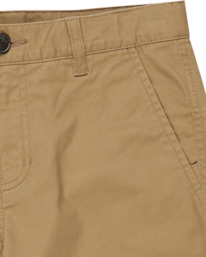 2 Howland Classic 17" - Chino Short voor Jongens 8-16 Green ELBWS00121 Element