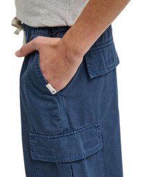 5 Relax Cargo - Short cargo pour Gar&ccedil;on 8-16 ans Bleu ELBWS00126 Element