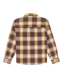 1 All Season 1Pkt Y - Camisa de manga larga para chicos 8-16 Marron ELBWT00113 Element