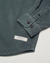 4 Button Down Regular Gris ELBWT00121 Element