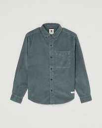 0 Button Down Regular Gris ELBWT00121 Element