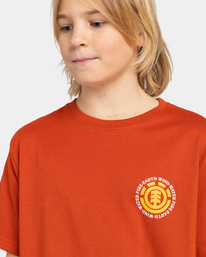 3 Seal Bp - T-Shirt for Boys 8-16 Orange ELBZT00110 Element