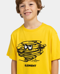 4 Stormy - T-Shirt für Jungen 8-16 Gelb ELBZT00118 Element