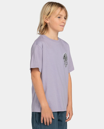 3 Element x Timber Angry Clouds - T-shirt pour Garçon 8-16 ans Violet ELBZT00125 Element