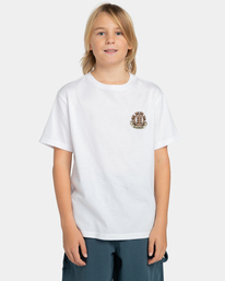 2 Icon Jungle - T-shirt pour Garçon 8-16 ans Blanc ELBZT00135 Element