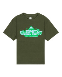 0 Head - T-Shirt voor Jongens 8-16  ELBZT00156 Element